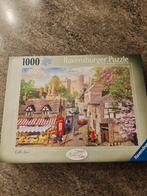 Ravensburger puzzel 1000 stukjes Castle lane, Hobby en Vrije tijd, Ophalen of Verzenden