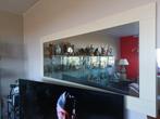 Miroir rectangulaire contour MDF bois clair 1.70 x 0.75 cm., Huis en Inrichting, Woonaccessoires | Spiegels