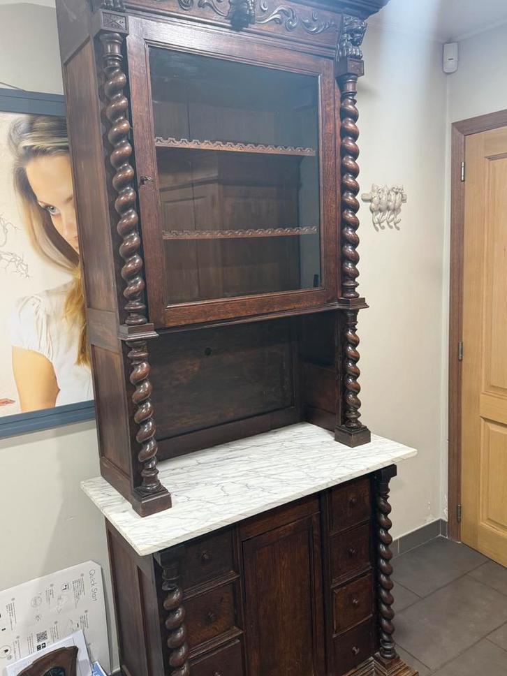 Antieke buffetkast, Antiek en Kunst, Antiek | Meubels | Kasten, Ophalen