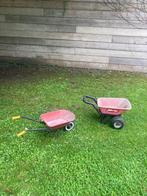 Speelgoed kruiwagen, Ophalen