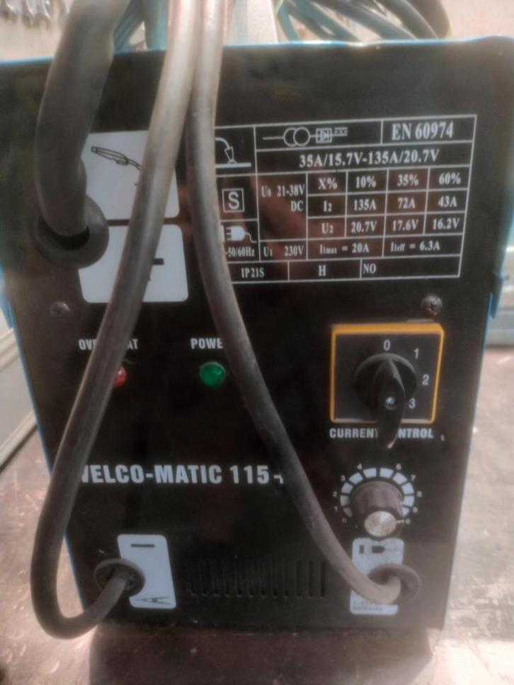 halfautomaat lastoestel welding apparaat, Doe-het-zelf en Bouw, Gereedschap | Lasapparaten, Gebruikt, Ophalen