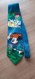 Cravate Disney avec Donald Duck et Mickey Mouse. Comme neuf., Collections, Comme neuf, Mickey Mouse, Enlèvement ou Envoi, Vêtements ou Textile