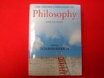 Ted Honderich: The Oxford Companion to Philosophy, Livres, Philosophie, Comme neuf, Ted Honderich, Enlèvement ou Envoi