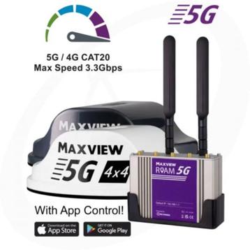 Maxview Roam 5G 4x4 MU-MiMo WiFi-systeem- 5G Antenne