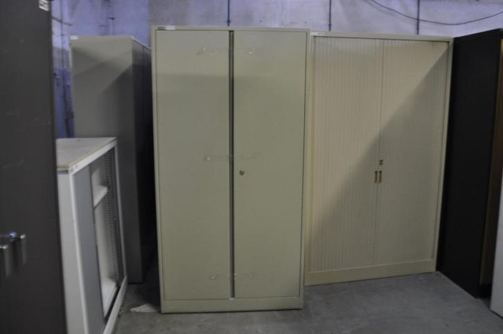 Superbe armoire métallique AHREND 100x195 cm HTVA, Huis en Inrichting, Kasten | Roldeurkasten en Archiefkasten, Gebruikt, Ophalen