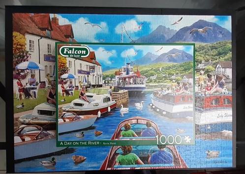 Falcon puzzel 1000 stukjes, Hobby en Vrije tijd, Denksport en Puzzels, Zo goed als nieuw, Legpuzzel, Ophalen