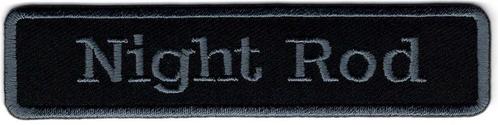 Harley Davidson Night Rod stoffen opstrijk patch embleem #2, Motoren, Accessoires | Overige, Nieuw, Verzenden