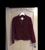 Bordeaux kleurig jasje type blazer, merk S.Oliver., Vêtements | Femmes, Vestes | Été, Comme neuf, Taille 34 (XS) ou plus petite