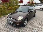 MINI COOPER 1.6D 2012 EURO 5 FULL OPTIONS, Auto's, Voorwielaandrijving, Euro 5, Zwart, Bruin