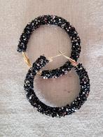 Feestelijke oorringen *Nieuw*, Overige materialen, Hangers, Zwart, Nieuw