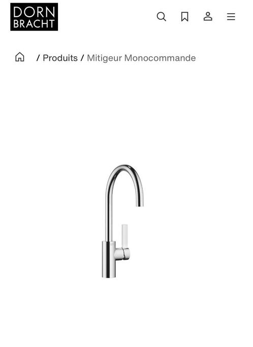Robinet cuisine neuf, Doe-het-zelf en Bouw, Sanitair, Nieuw, Kraan, Ophalen of Verzenden