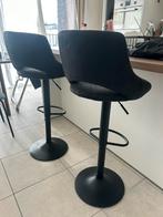 2 barstoelen (zwart), Enlèvement, Comme neuf