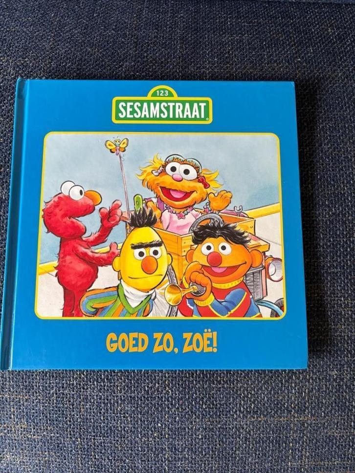 Sesamstraat : Goed zo Zoë !, Boeken, Kinderboeken | Kleuters, Zo goed als nieuw, 4 jaar, Jongen of Meisje, Voorleesboek, Ophalen of Verzenden