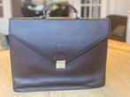 Lederen Nathan Baume aktentas, Handtassen en Accessoires, Gebruikt, Bruin, Leer, Ophalen