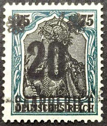SAARGEBIET opdruk Germania 1921 POSTFRIS