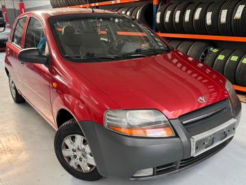 Daewoo Kalos 1.2i benzine 81.000km Gekeurd Voor Verkoop !, Autos, Daewoo, Rouge, Achat, USB, Entreprise