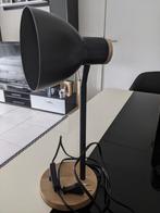 Zwart bruin tafel lamp zo goed als nieuw, Huis en Inrichting, Lampen | Tafellampen, Zo goed als nieuw, Ophalen