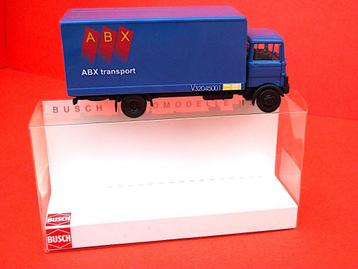 Camion Mercedes ABX - SNCB Colis - BUSCH H0 - 1:87 disponible aux enchères