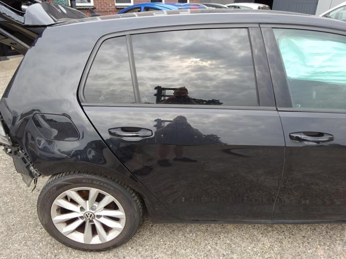 Portier 4Deurs rechts-achter van een Volkswagen Golf (LC9X), Auto-onderdelen, Carrosserie, Deur, Volkswagen, Gebruikt, 3 maanden garantie