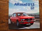 ALFASUD  ti 1.3, Boeken, Auto's | Folders en Tijdschriften, Ophalen of Verzenden, Nieuw, Alfa Romeo