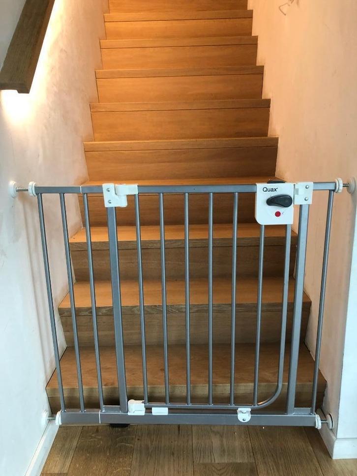 Traphekje, Kinderen en Baby's, Traphekjes, Zo goed als nieuw, Schroefhekje, Metaal of IJzer, minder dan 100 cm, Ophalen