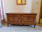 Buffetkast + vitrinekast, Met plank(en), Gebruikt, Kersenhout, Ophalen
