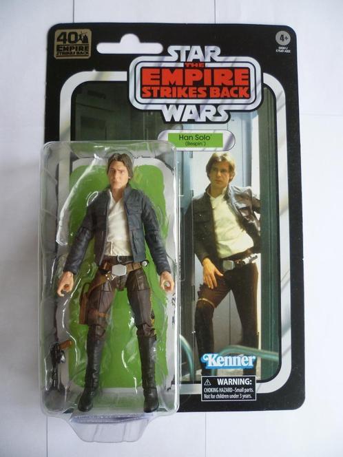STARWARS BLACK SERIE 40TH ANNIVERSARY TESB"HAN SOLO"UIT 2019, Verzamelen, Star Wars, Nieuw, Actiefiguurtje, Ophalen of Verzenden