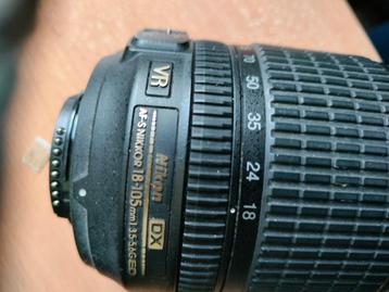 nikon zoomlens 18-105 mm dx vr auto af s nikkor beschikbaar voor biedingen