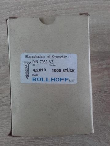 Schroefjes 1000 stuks beschikbaar voor biedingen