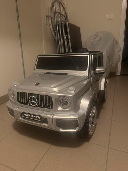 Mercedes G63 AMG Elektrische Kinderauto 12V Grijs 1-5 Jaar, Kinderen en Baby's, Speelgoed | Buiten | Accuvoertuigen, Zo goed als nieuw