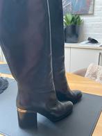 Zwarte laarzen zonder rits mt39 HOGAN - in zeer goede staat, Kleding | Dames, Schoenen, Ophalen of Verzenden, Zo goed als nieuw