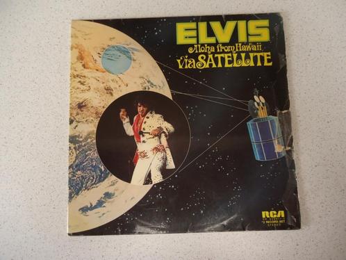 Dubbel LP van "Elvis Presley" Aloha from Hawaii via Satelite, Cd's en Dvd's, Vinyl | Rock, Gebruikt, Poprock, 12 inch, Ophalen of Verzenden
