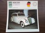 Mercedes - Edito Service kaarten auto bouwperiode 1951-1967, Ophalen of Verzenden, Zo goed als nieuw, Auto's