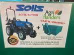 Solis minitraktor agriflanders AKTIE, Ophalen, Nieuw