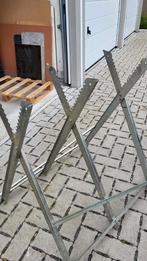 Gegalvaniseerde zaagbrug, Doe-het-zelf en Bouw, Ophalen, Zo goed als nieuw