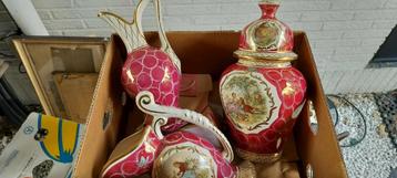 Laeken keramiek , set van 3 handmade beschikbaar voor biedingen