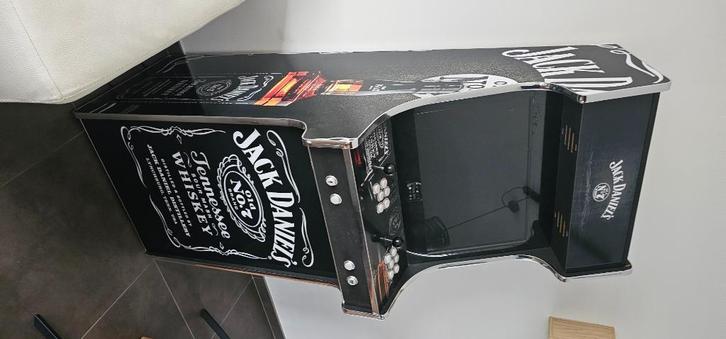 Arcadekast jack daniels, Verzamelen, Automaten | Gokkasten en Fruitautomaten, Zo goed als nieuw, Ophalen