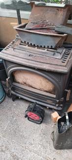 Poele charbon bois, Ophalen, Gebruikt, Overige brandstoffen, Vrijstaand