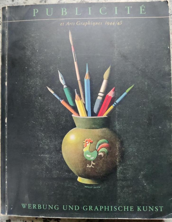 Maurice Collet -  Publicité / Werbung 1944-1945, Boeken, Kunst en Cultuur | Fotografie en Design, Gelezen, Overige onderwerpen