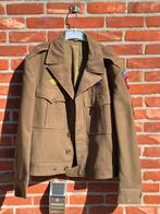 Origineel WWII M1944 Wool Field Jacket – 82nd Airborne (505, Collections, Objets militaires | Seconde Guerre mondiale, Enlèvement ou Envoi