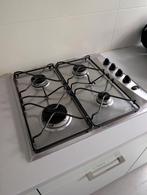 Gasvuur Whirlpool AKM 232/IX, Elektronische apparatuur, Kookplaten, Ophalen, Zo goed als nieuw