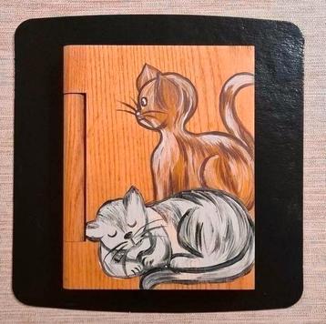 Notitieboekje in houten omhulsel, nog nieuw! beschikbaar voor biedingen