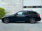 BMW 318D Mpack LCI Automaat Led Shadowline 2017 Euro6B 150PK, 5 places, Carnet d'entretien, Cuir, Noir