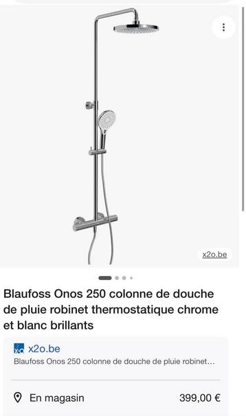 Colonne douche x2o neuve, emballée (double emploi) beschikbaar voor biedingen