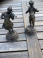 Bronzen paar muziekanten, Enlèvement