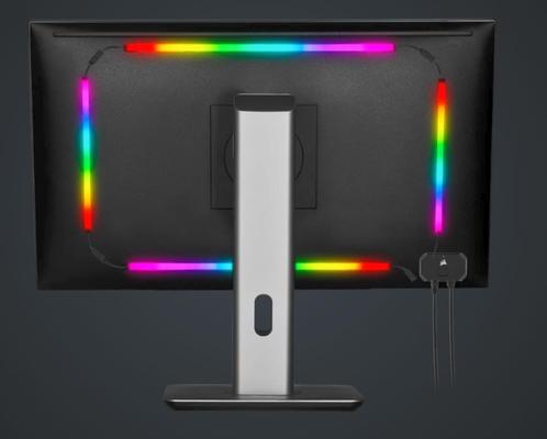 Corsair iCUE LS100 Smart Lighting Strip + Expansion, Computers en Software, Monitoren, Zo goed als nieuw, Ophalen of Verzenden