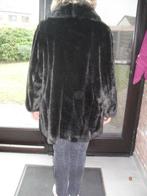 donkerbruine pelsen jas, Kleding | Dames, Ophalen, Zo goed als nieuw, Maat 46/48 (XL) of groter