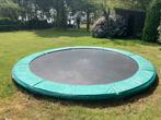 Berg trampoline inground, 4,3 diameter, Kinderen en Baby's, Zo goed als nieuw, Ophalen