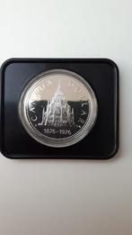 Zilveren Canadees dollar stuk 1876-1976, Enlèvement, Monnaie en vrac, Argent, Amérique du Nord