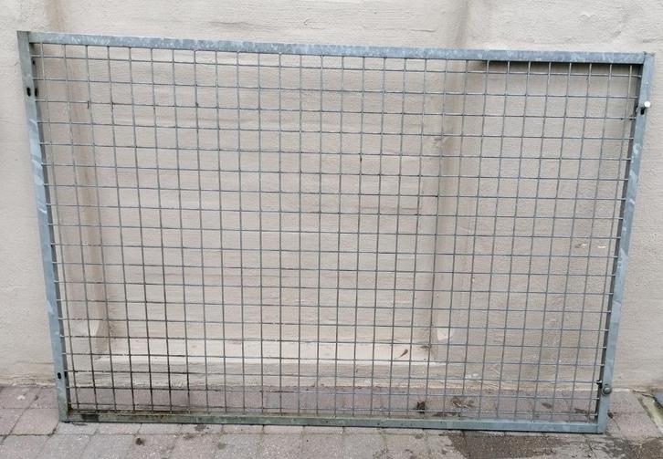 Puppy/ konijn kennel panelen gegalvaniseerd, Dieren en Toebehoren, Hondenhokken, Gebruikt, Hondenkennel, 65 tot 100 cm, 110 cm of meer